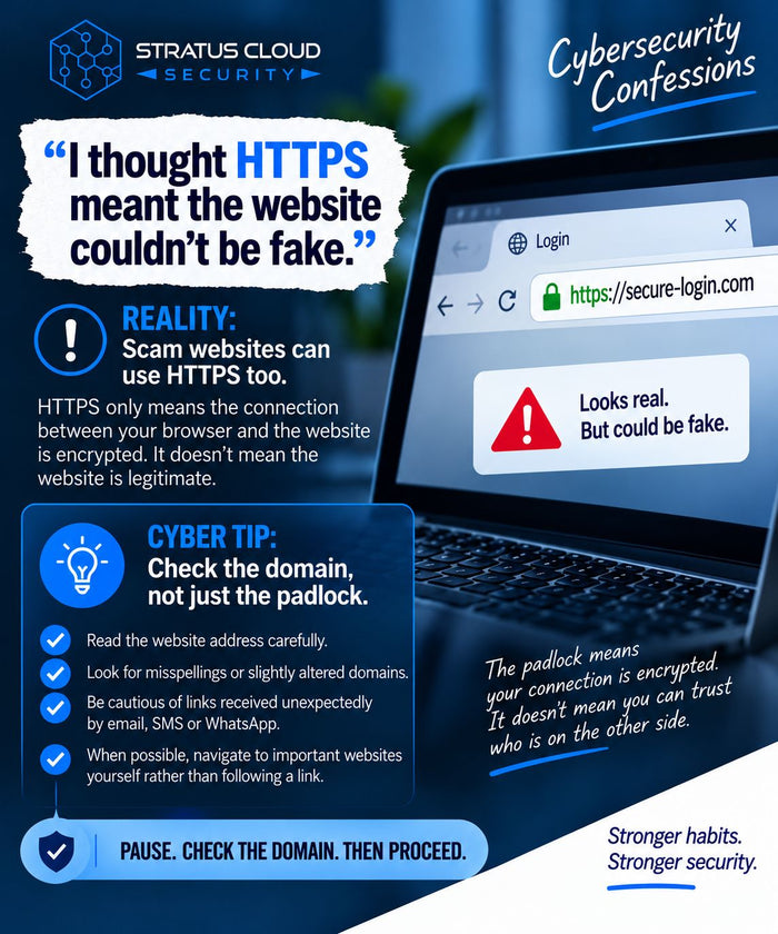 I Thought HTTPS Meant the Website Couldn’t Be Fake | Cybersecurity Confessions