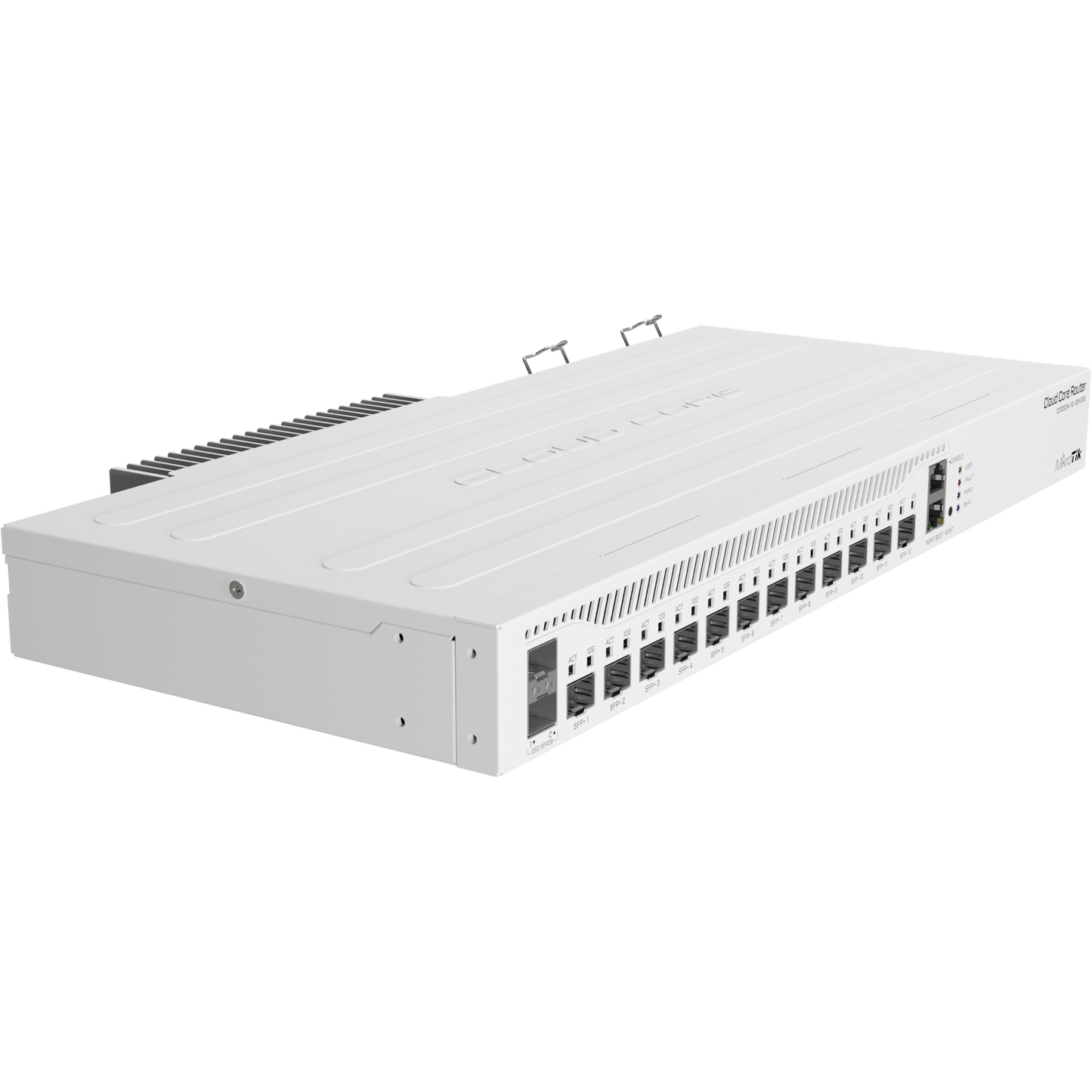 MikroTik Cloud Core 12 Port SFP+ 2 SFP28 4 Core Router [CCR2004-1G-12S+2XS]