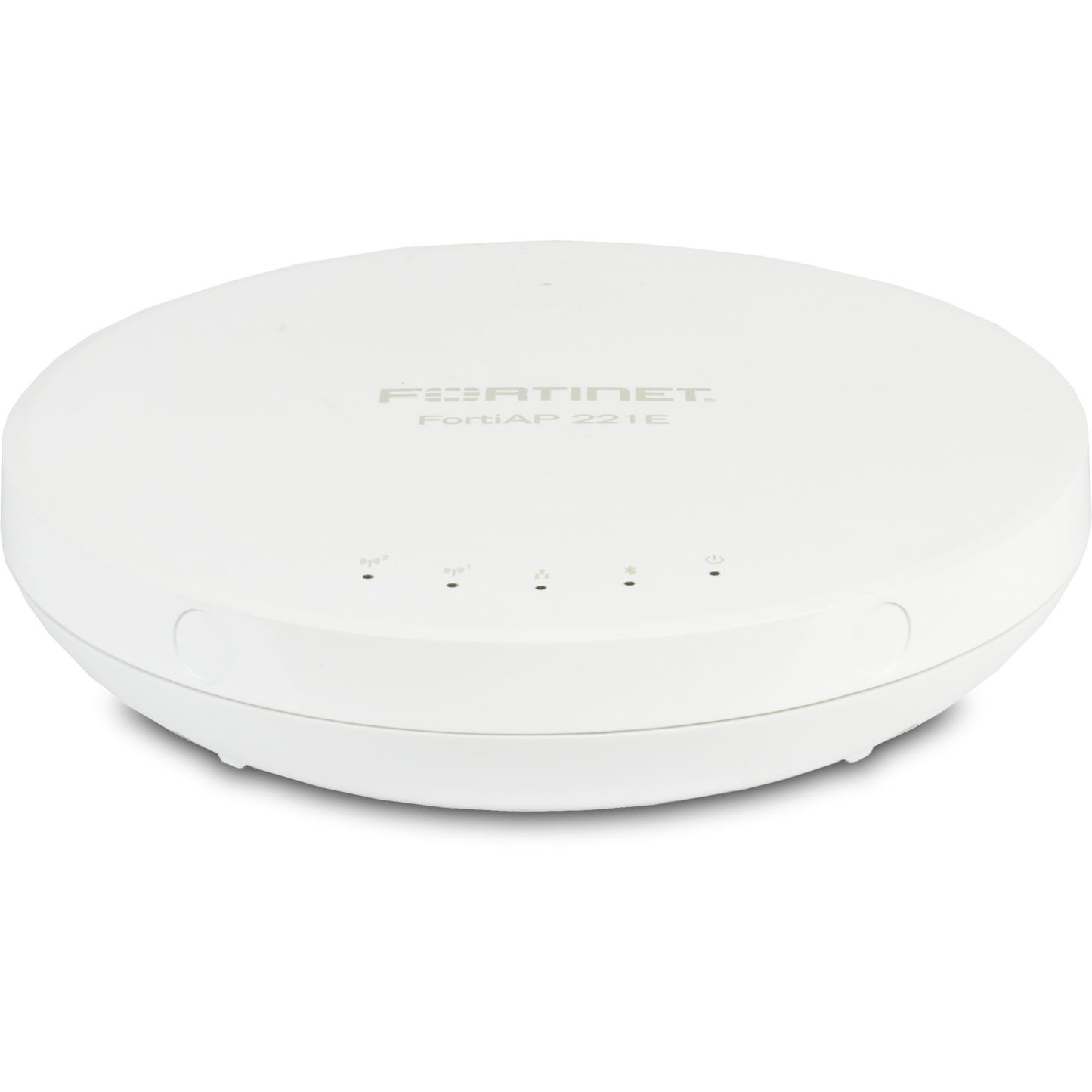 FortiAP-221E Indoor Wireless  AP - Dual radio (802.11 b/g/n and 802.11 a/n/ac Wave 2, 2x2 MU-MIMO), internal antennas, 1 x 10/100/1000 RJ45 port, BT / BLE. Ceiling/wall mount kit included.For power order: 802.3af PoE injector GPI-115 or AC ad [FAP-221E-K]
