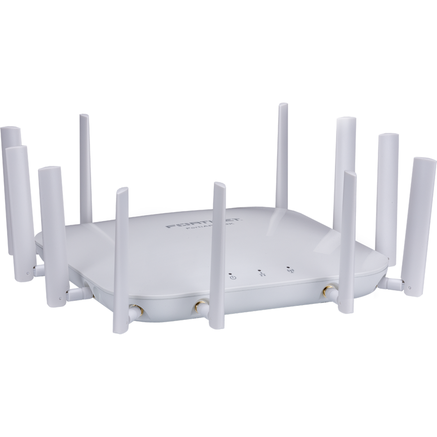 FortiAP-443K Indoor Wireless AP - 4 radios (Wi-Fi-7 Tri-band 2.4/5/6GHz 4+4+4 4 streams 4 radios) [Note: 6GHz band not available in all regulatory domains. Use of the 6GHz band subjects to regional regulatory authority approval], external ant [FAP-443K-E]