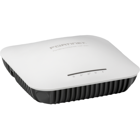 FortiBranchSASE-10F-WiFi indoor desktop/wall mount FortiSASE extension device, designed specifically to quickly provide connectivity and security to small branch offices, delivered from FortiSASE, via L2 tunnel. With integrated 2x2 2.4G/5 [FBS-10F-WIFI-E]