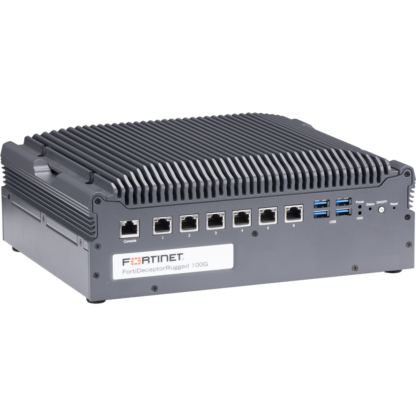 FortiDeceptorRugged-100G FortiDeceptor-100G Rugged Appliance, Supports up to 8 Deception VMs and 48 VLANS [FDR-100G]