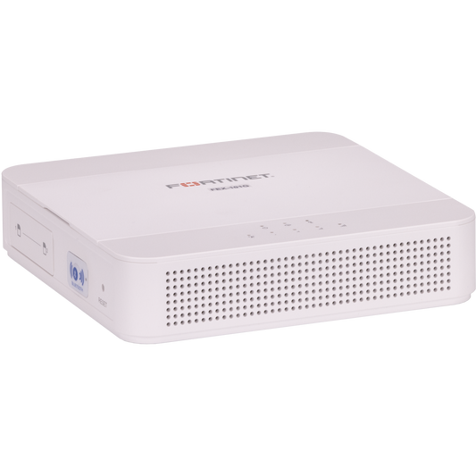 FortiExtender-101G Indoor Broadband Wireless WAN Router with 1x "Dual SIM LTE CAT 6 M.2 Module (DL/UL=300M/50Mbps)" + 1x reserved eSIM for NA/APAC/EMEA Carriers. 1x GigE WAN + 4x GigE LAN network ports and GPS/GNSS service, including 1x 802.3at [FEX-101G]