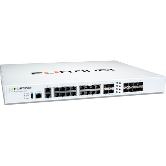 FortiGate-200F Hardware plus 3 Year FortiCare Premium and FortiGuard Unified Threat Protection (UTP) [FG-200F-BDL-950-36]
