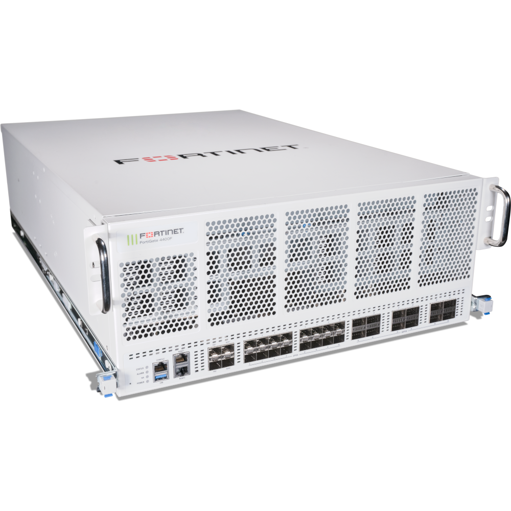 FortiGate-4400F-DC Hardware plus 1 Year FortiCare Premium and FortiGuard Unified Threat Protection (UTP) [FG-4400F-DC-BDL-950-12]