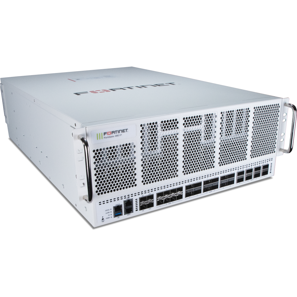 FortiGate-4801F-DC Hardware plus 3 Year FortiCare Premium and FortiGuard Unified Threat Protection (UTP) [FG-4801F-DC-BDL-950-36]
