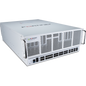 FortiGate-4801F 8x 400GE/200GE QSFP-DD slots, 12x 200GE/100GE/40GE QSFP56/28 slots and 12x 50GE/25GE/10GE SFP56/28 slots, 2 x 10GE RJ45 Management Ports, SPU NP7 and CP9 hardware accelerated, 2x 1.92TB Storage and 4 AC power supplies [FG-4801F]