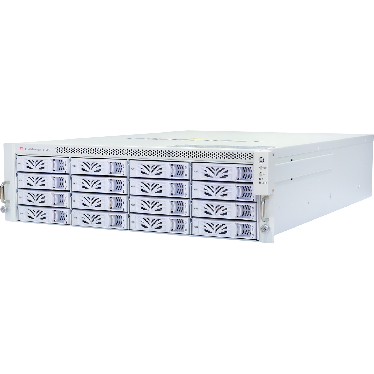 FortiManager-3100G Centralized Management appliance - 2 x GE RJ45, 2 x 25GE SFP28, 64TB self-encrypting storage, up to 4000 x Fortinet devices/Virtual Domains. [FMG-3100G]