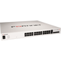 FortiSwitch-M426E-FPOE Layer 2/3 FortiGate switch controller compatible PoE+ switch with 16 x GE RJ45 ports, 8 x MultiGIG 2.5 GE UPOE (60W) capable RJ45 ports,  2 X MulitGiG 5GE RJ45 ports, 4X SFP+, with automatic Max 421W POE output limit [FS-M426E-FPOE]