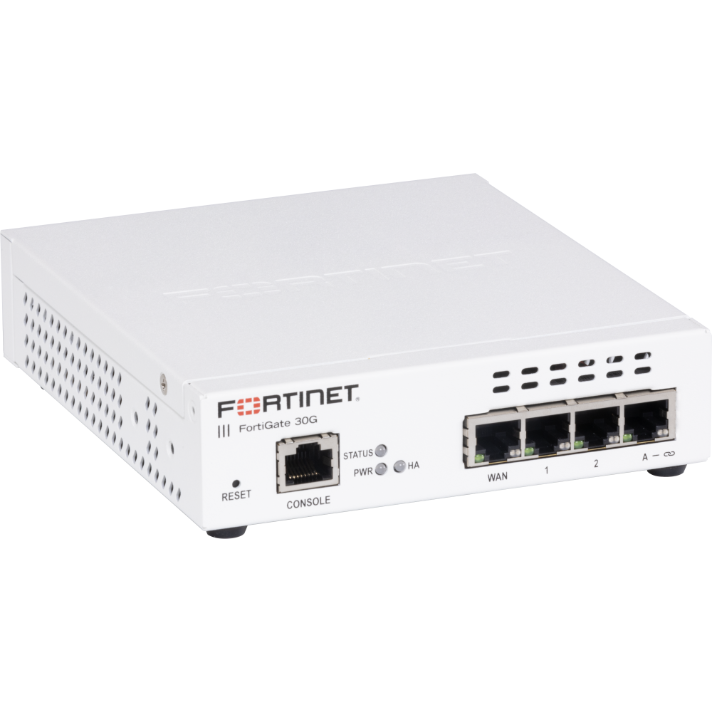 FortiWiFi-30G Hardware plus 3 Year FortiCare Premium and FortiGuard Enterprise Protection [FWF-30G-E-BDL-809-36]