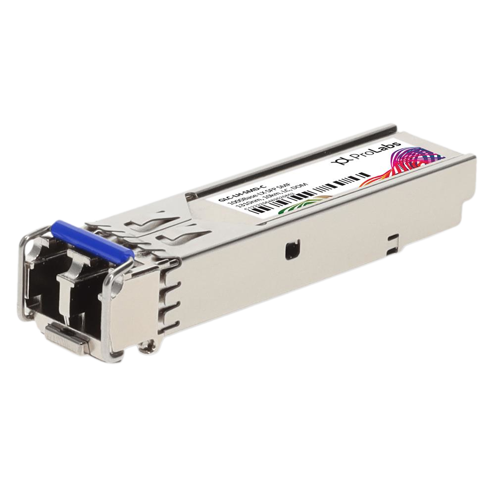 GLC-LH-SMD-C Compatible TAA 1000Base-LX SFP Transceiver (SMF, 1310nm, 10km, LC, DOM)