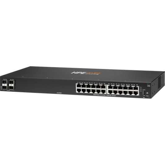 HPE Aruba Networking CX 6100 24G 4SFP+ Switch