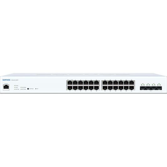 CS110-24FP Sophos Switch - 24 port with Full PoE with Support, 1-year - EU power cord [LS12FZ12ZZPCEU]
