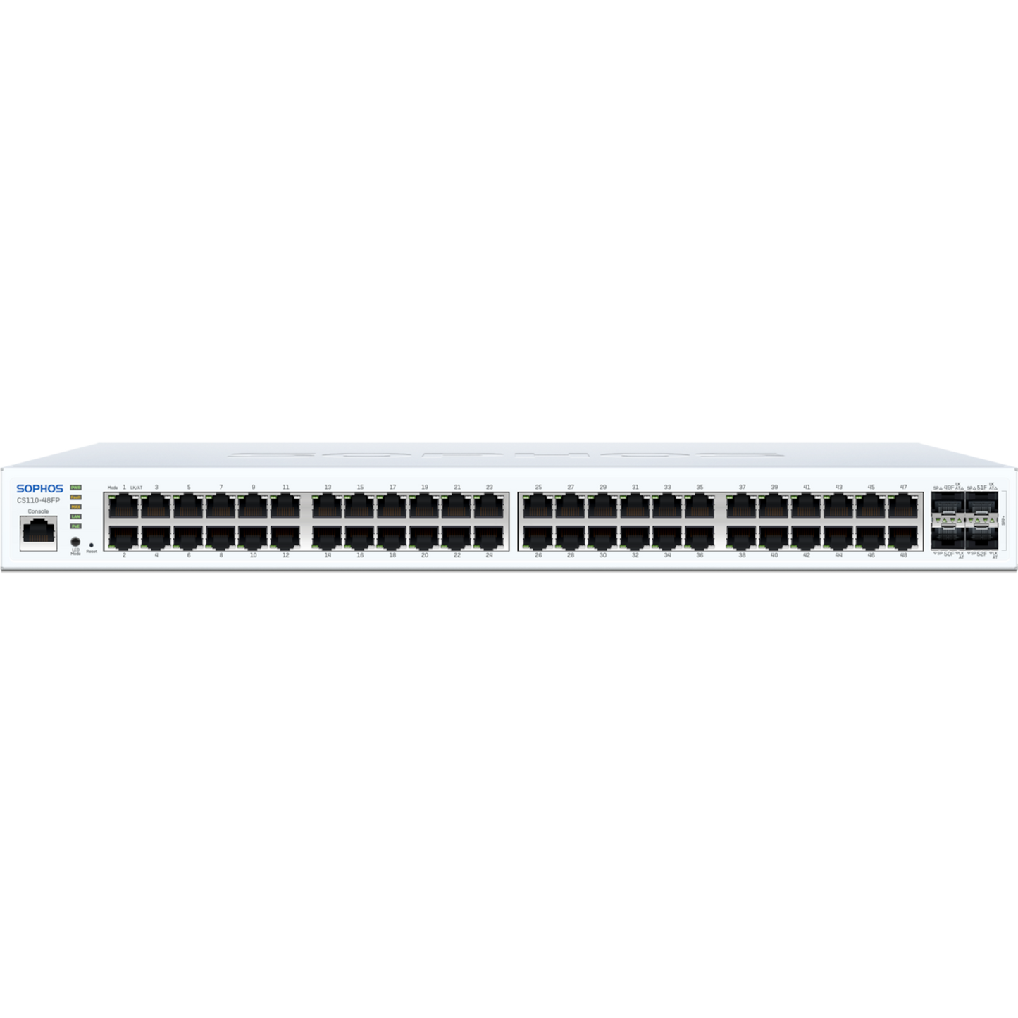 CS110-48FP Sophos Switch - 48 port with Full PoE with Support, 5-year - EU power cord [LS14FZ60ZZPCEU]