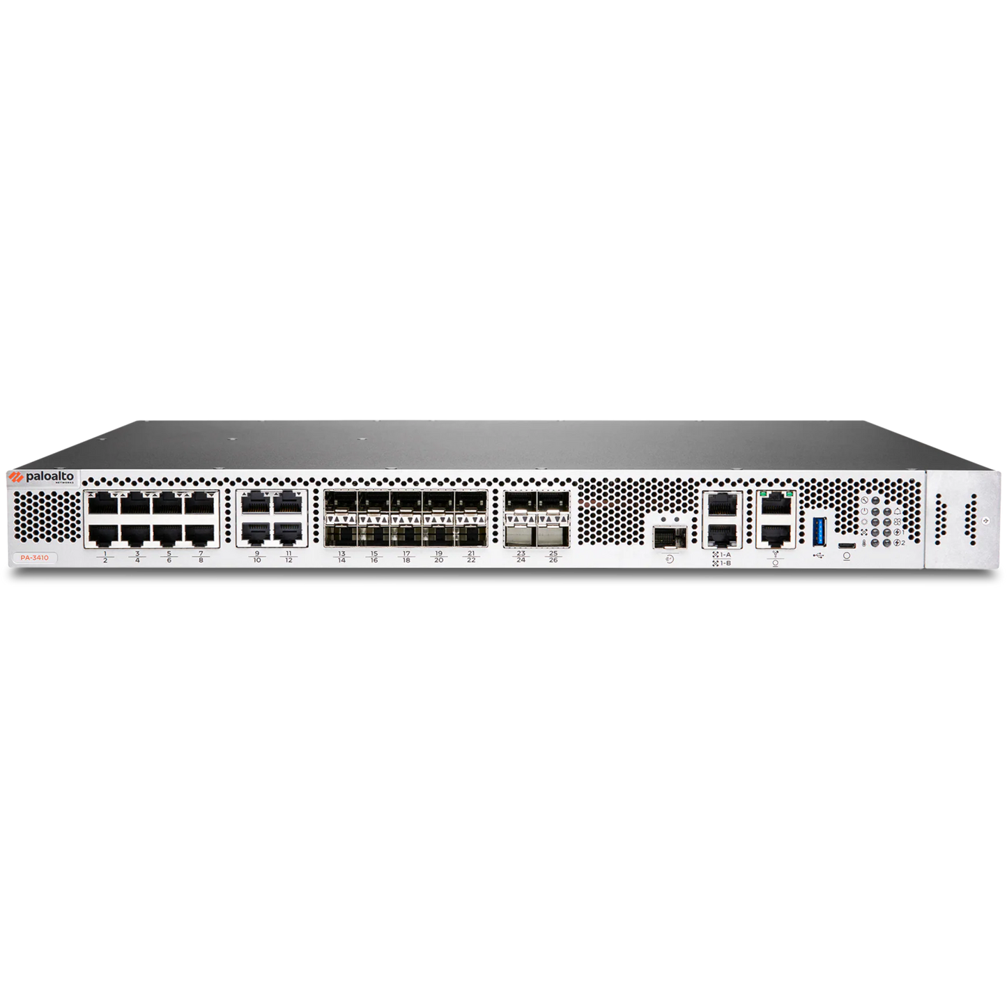 Unidade laboratorial Palo Alto Networks PA-3410 com fontes de alimentação CA redundantes [PAN-PA-3410-LAB]