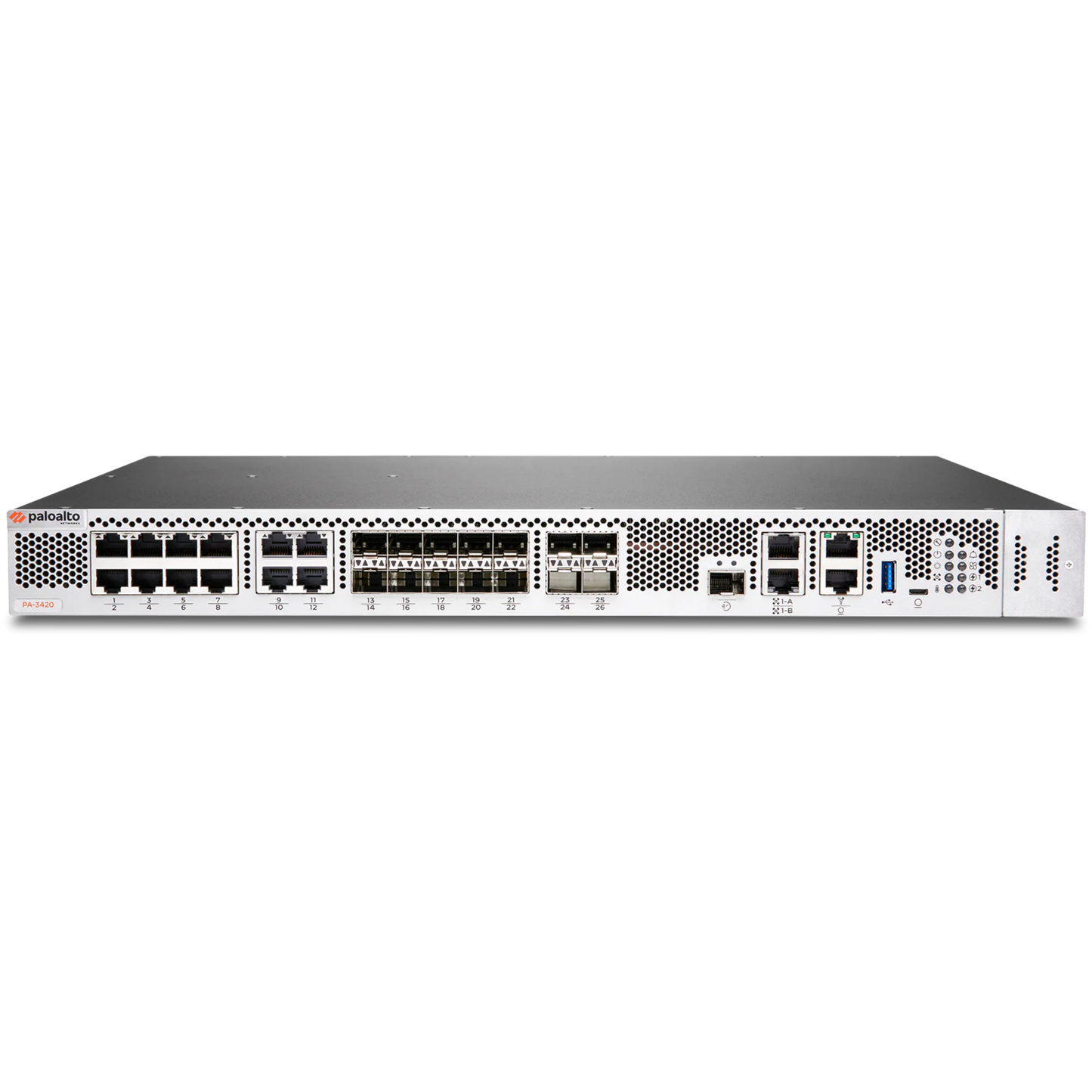 Unidade laboratorial Palo Alto Networks PA-3420 com fontes de alimentação CA redundantes [PAN-PA-3420-LAB]