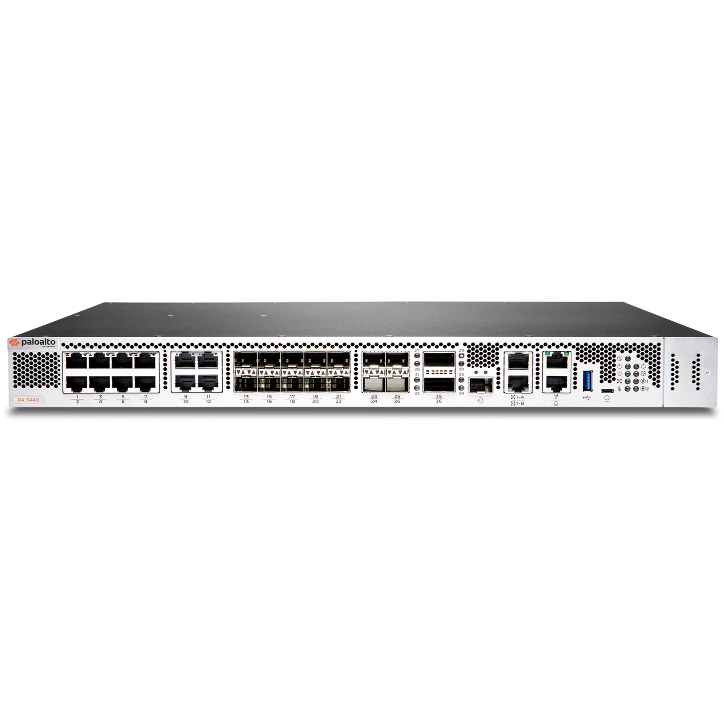 Unidade laboratorial Palo Alto Networks PA-3440 com fontes de alimentação CA redundantes [PAN-PA-3440-LAB]