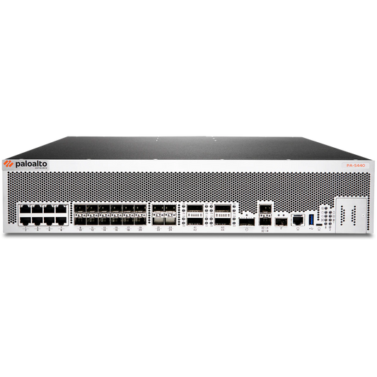 Unidade laboratorial Palo Alto Networks PA-5440 com fontes de alimentação CC redundantes [PAN-PA-5440-DC-LAB]