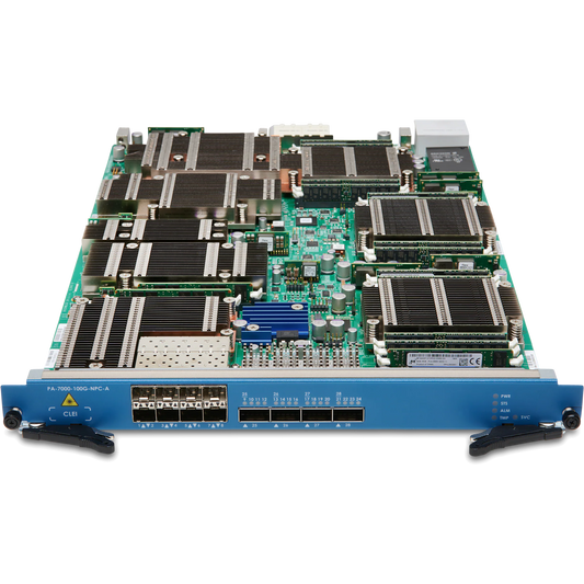 PA-7000, Placa de Processamento de Rede com 8xSFP/SFP+, 4xQSFP+/QSFP28, detecção automática de velocidade em todas as portas, 32M sessões, FRU no local [PAN-PA-7000-100G-NPC-A-OSF]