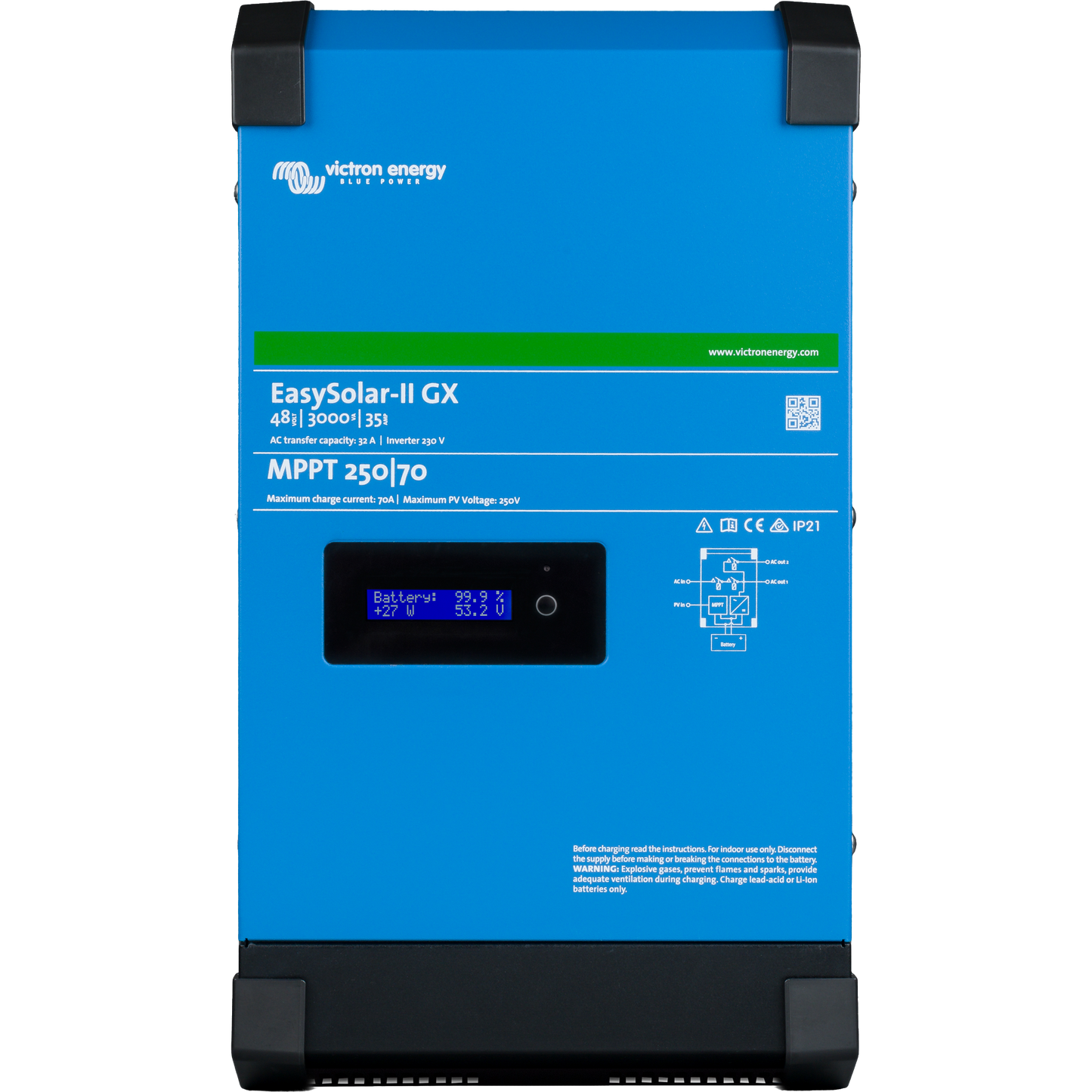 EasySolar-II 48/3000/35-32 MPPT 250/70 GX [PMP482307010]