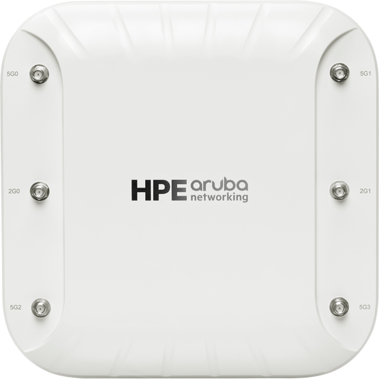 HPE Aruba Networking AP-518 (RW) Dual Radio 4x4/2x2 Wi-Fi 6 6xRPSMA Connectors Hardened AP