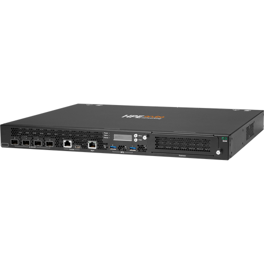 HPE Aruba Networking 9240 (RW) 4xSFP28 1 Expansion Slot Campus Gateway