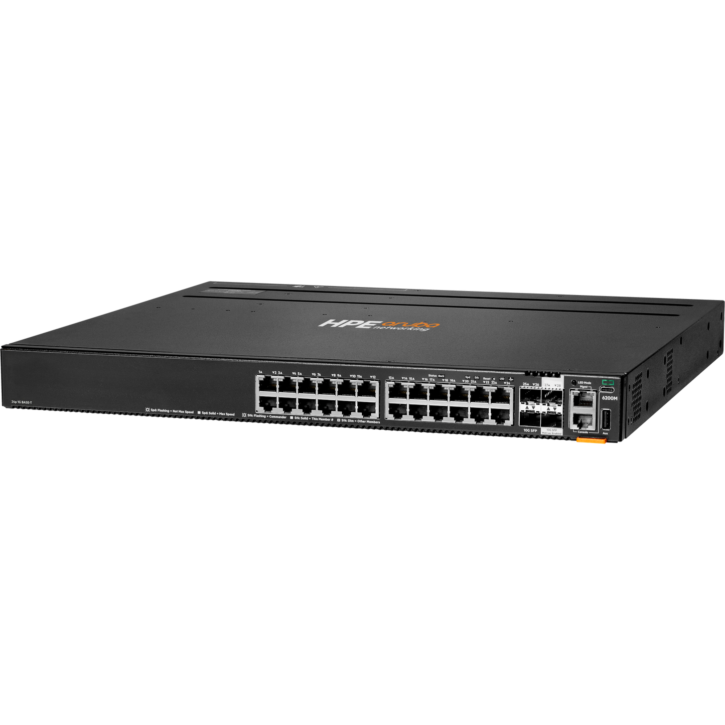 HPE Aruba Networking CX 6200M 24G 4SFP+ TAA Switch