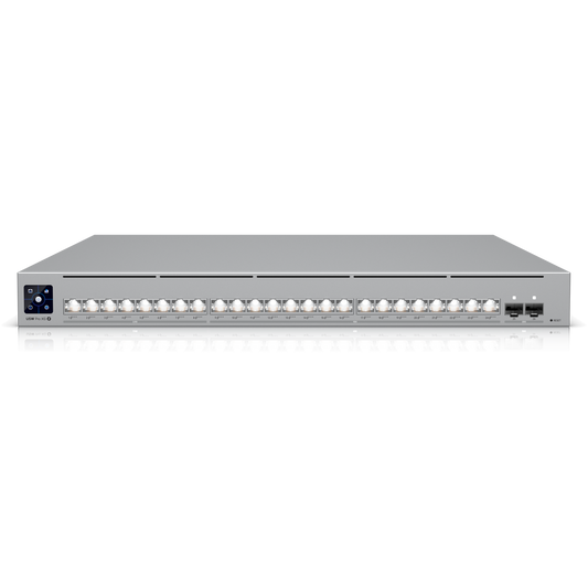 Ubiquiti UniFi Pro XG Switch 16 x 10Gbps 8 x 2.5Gbps PoE+++ 2SFP28 720W | USW-Pro-XG-24-PoE
